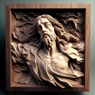 3D model st jesus (STL)